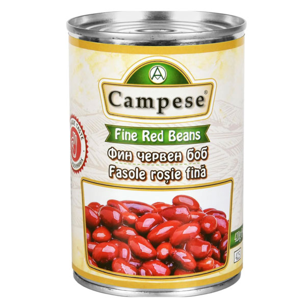 Фин червен боб Campese 400гр.