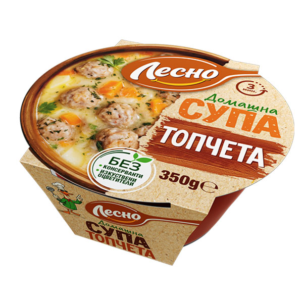 Супа топчета Лесно 350гр.