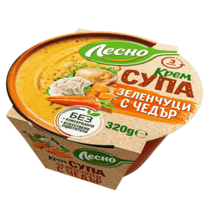 Крем супа зеленчуци с чедър Лесно 320гр.