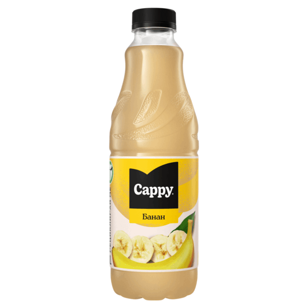 Плодова напитка Банан  Cappy 1л.