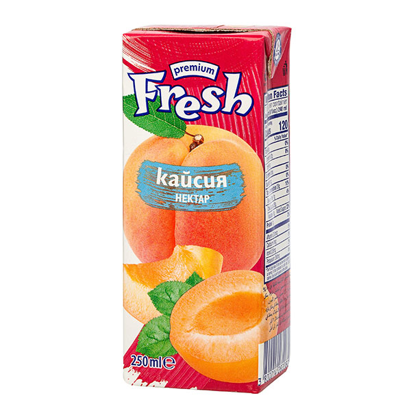 Нектар кайсия Fresh 250мл.