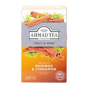 Чай Rooibos and Cinnamon Ahmad Tea 30гр. 20бр.