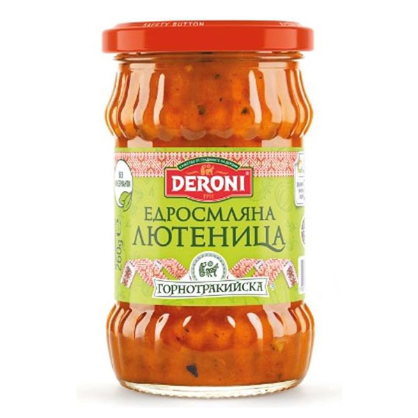 Горнотракийска едросмляна лютеница Дерони 260гр.