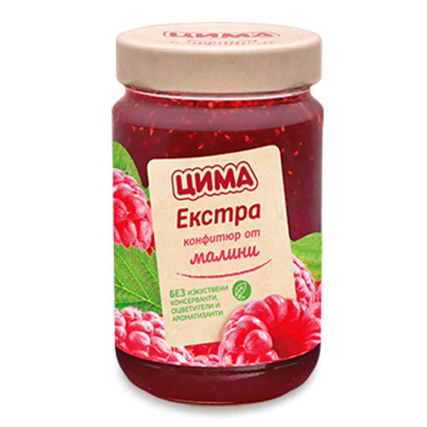 Конфитюр от Малини Cima 360гр.