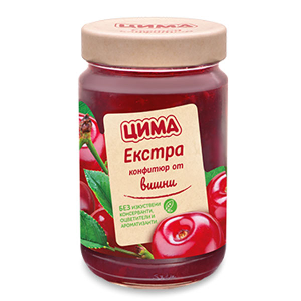 Конфитюр от Вишни Cima 360гр.