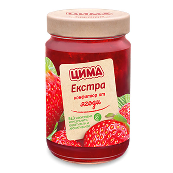 Конфитюр от Ягоди Cima 360гр.