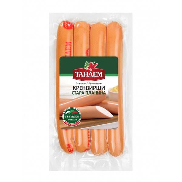 Кренвирши Стара Планина Тандем 400гр.