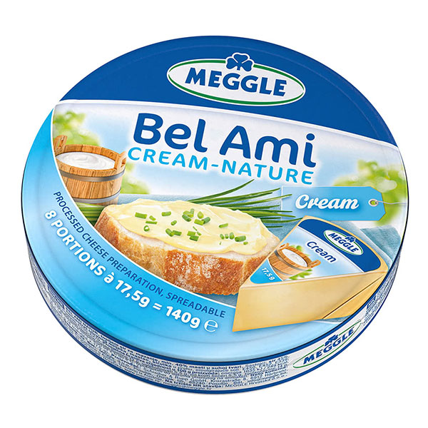 Топено сирене секторно МЕGGLE Bel Ami - Натурално 140 гр.