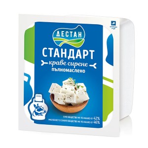 Сирене от краве мляко Стандарт Дестан 400гр.