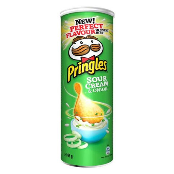 Чипс Pringles сметана и лук 160гр.