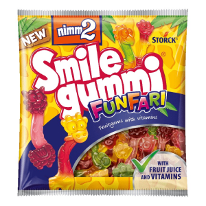 Желирани бонбони Smile Gummi Fun Farl 90гр.