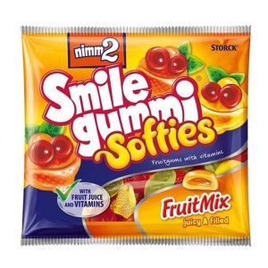 Желирани бонбони Smile Gummi Softies Fruit Mix 90гр.