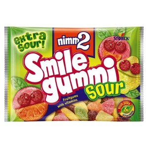 Желирани бонбони Smile Gummi Sour 100гр.