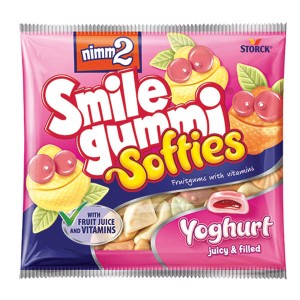 Желирани бонбони Smile Gummi Softies Yoghurt 90гр.