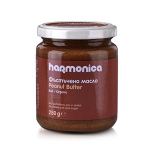 Био фъстъчено масло Harmonica 250гр.