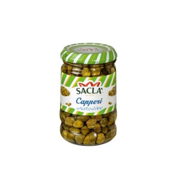 Каперси в оцет Sacla 200 гр.