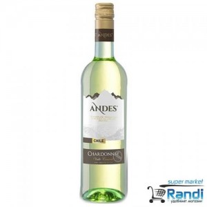 Вино Чили Andes Шардоне 750мл.