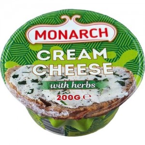 Крема сирене с билки Monarch 200гр.