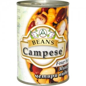 Микс от четири вида боб Campese 400гр.