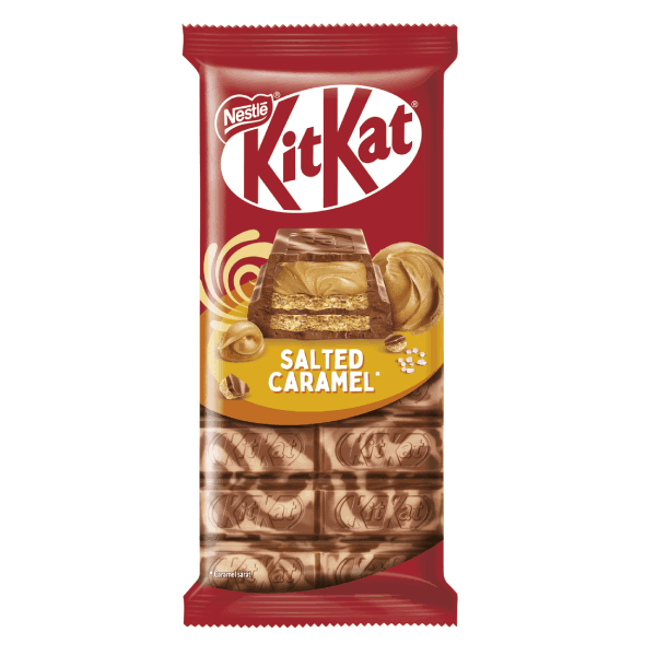 Шоколад Kit Kat солен карамел 99г.